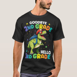 Camiseta Graduación de 2º grado T Rex Dinosaur