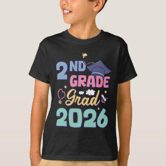 Camiseta Graduación de 2do Grado 2026 Orgulloso Graduado Se