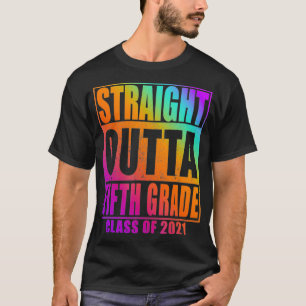 Camiseta Graduación de 5º Grado 2021 Clase Fif