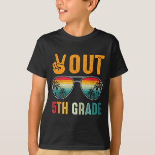 Camiseta Graduación de 5º Grado Retro El Último Día De La E
