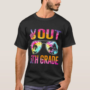 Camiseta Graduación de 5° Grado de tinte en el último día d