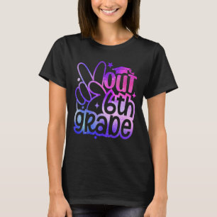 Camiseta Graduación de 6º Grado de Paz El Día De La Escuela