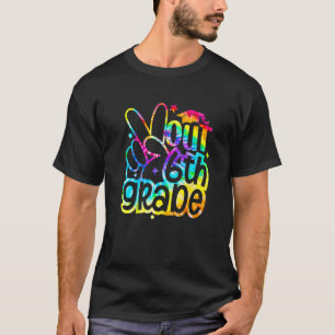 Camiseta Graduación de 6º Grado de Paz El Día De La Escuela