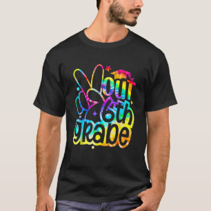 Camiseta Graduación de 6º Grado de Paz El Día De La Escuela
