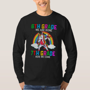 Camiseta Graduación de 6to Grado 7mo Grado Aquí Venimos Uni