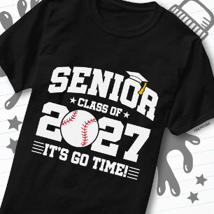 Camiseta Graduación de Béisbol Hora de Ir Clase Superior de