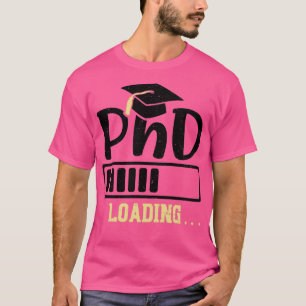 Camiseta Graduación de carga de doctorado