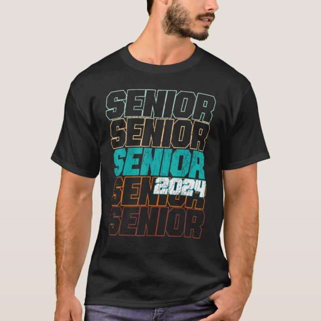 Camiseta Graduación de categoría superior de 2024 en 2024 (Anverso)