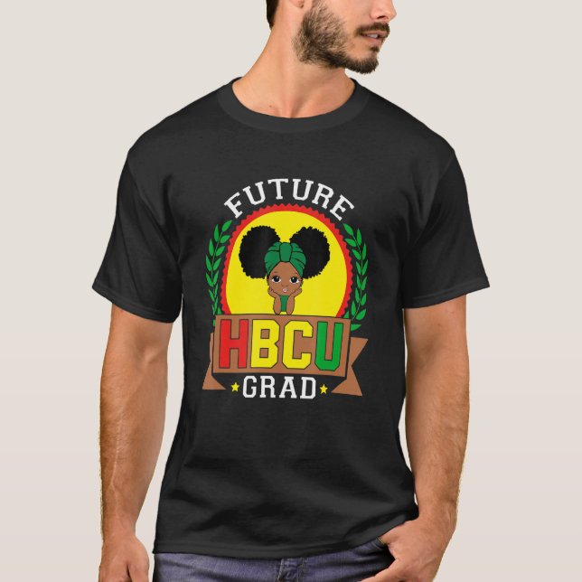 Camiseta Graduación de Chica de Grado de Hbcu Históricament (Anverso)