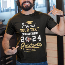 Camiseta Graduación de correspondencia familiar orgullosa p