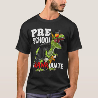 Camiseta Graduación de dinosaurio de preescolar