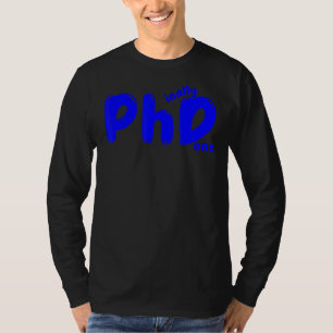Camiseta Graduación De Doctorado Candidato Phinally Done Bl