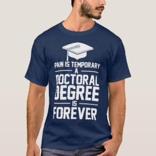 Camiseta Graduación de doctorado en doctorado de posgrado p