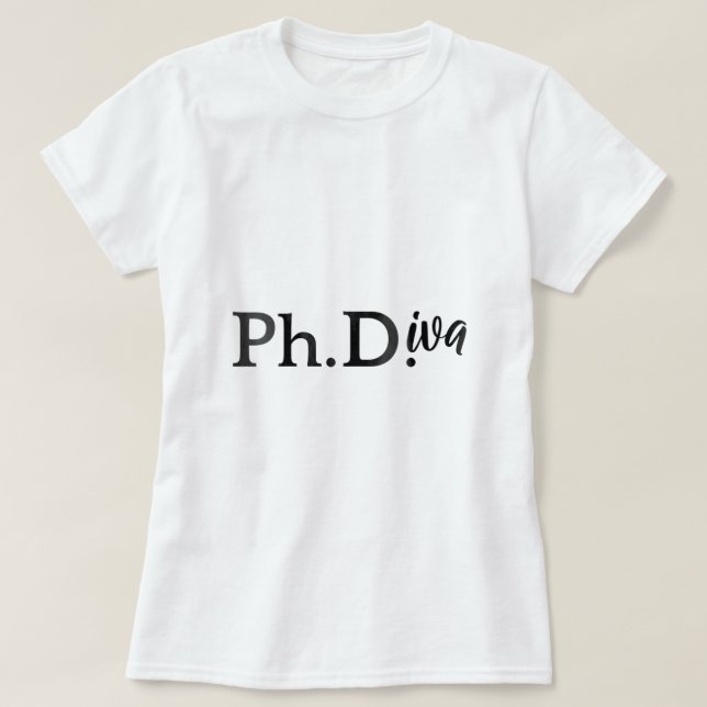 Camiseta Graduación de doctorado para mujeres Graduación de (Diseño del anverso)