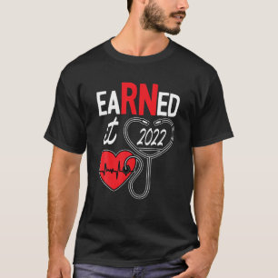 Camiseta Graduación De Enfermería De Ti Ganada Graduació