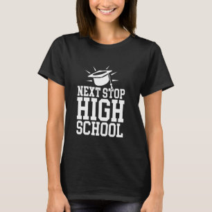 Camiseta Graduación de escuela secundaria de próxima parada