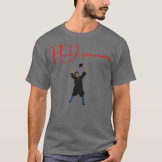 Camiseta Graduación de estudiante de doctorado de grado 3