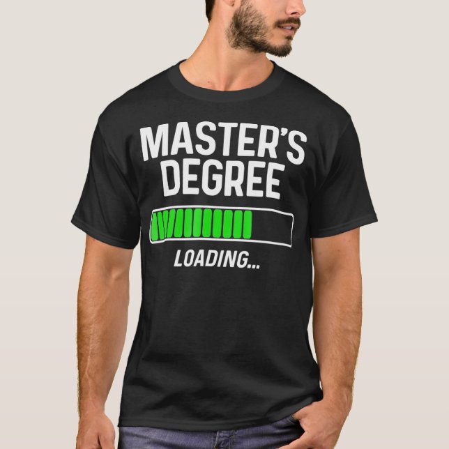 Camiseta Graduación de estudiante de posgrado de postgrado  (Anverso)