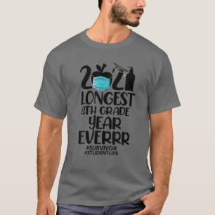 Camiseta Graduación De Estudiantes De Octavo Grado Más La