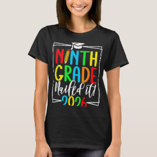 Camiseta Graduación de estudiantes de primer año de 9º grad