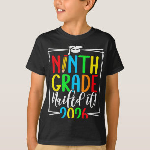 Camiseta Graduación de estudiantes de primer año de 9º grad
