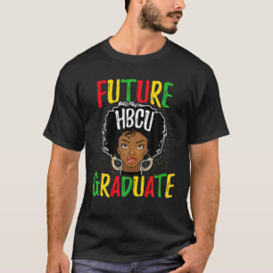 Camiseta Graduación de futuros Chicas de grado de HBCU hist