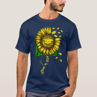 Camiseta Graduación de girasol de grado superior de 2024