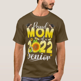 Camiseta Graduación De Girasol Orgullosa Madre De Una Clase