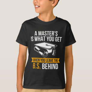 Camiseta Graduación de grado Mba Masters