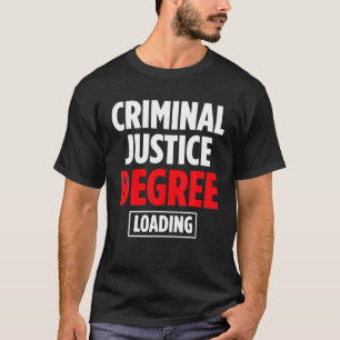 Camiseta Graduación de Graduado en Justicia Penal