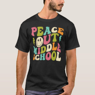 Camiseta Graduación de Groovy para la escuela media de Peac