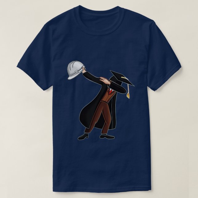 Camiseta Graduación de ingeniero (Diseño del anverso)