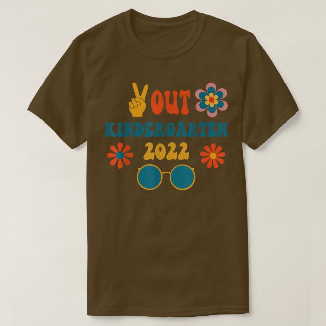 Camiseta Graduación de jardín de infancia 2022 de Out Peace (Diseño del anverso)
