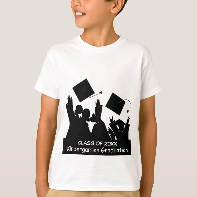 Camiseta Graduación de jardín de infancia con clase de (Anverso)