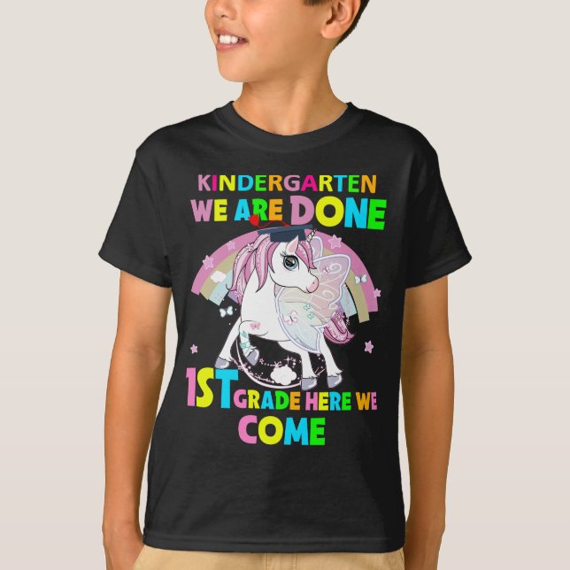 Camiseta Graduación de jardín de infancia regalo mágico de  (Anverso)