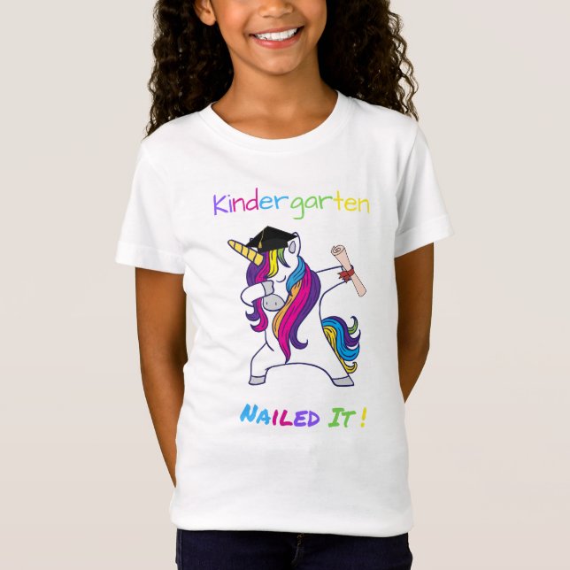 Camiseta Graduación de jardín de infancia T-Shirt (Anverso)