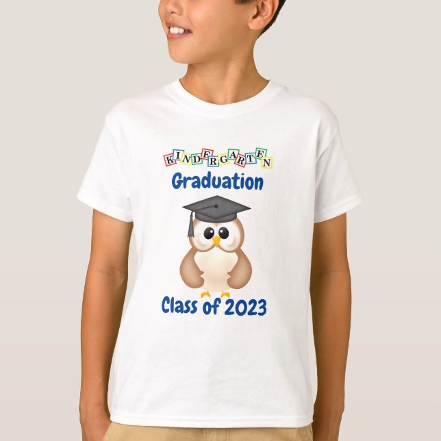 Camiseta Graduación de jardín de infancia T-Shirt (Anverso)