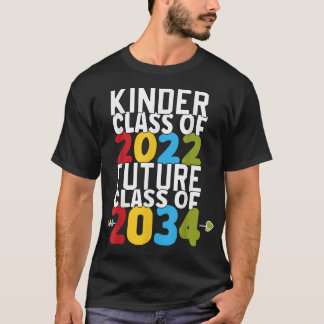 Camiseta Graduación De Jardín Infantil Tee Clase Kinder De 
