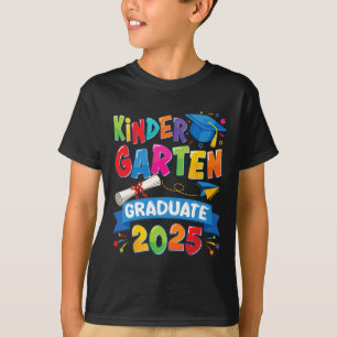 Camiseta Graduación de jardines de infancia 2025 Niños de p