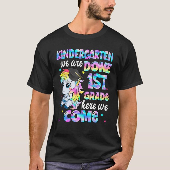 Camiseta Graduación De Jardines De Infancia De Vuelta A La  (Anverso)