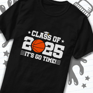 Camiseta Graduación de jugador de baloncesto de 2025 Senior