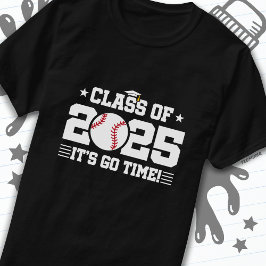 Camiseta Graduación de jugador de béisbol de 2025 Senior