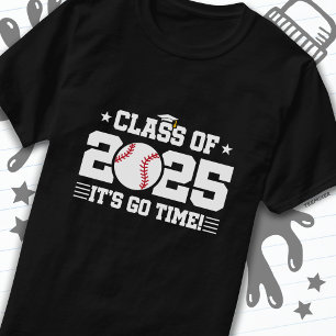 Camiseta Graduación de jugador de béisbol de 2025 Senior