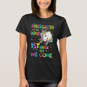 Camiseta Graduación De Kindergarten Magical Unicornio Para 