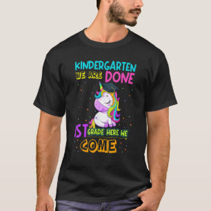 Camiseta Graduación De Kindergarten Magical Unicornio Para 