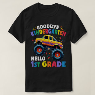 Camiseta Graduación de Kindergarten Monster Truck Adiós