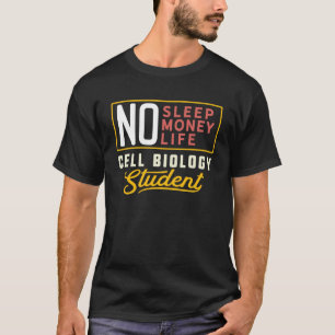 Camiseta Graduación de la Biología Celular Mayor Estudiante