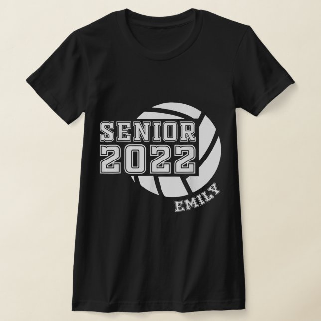 Camiseta Graduación de la clase de jugador senior de voleib (Distribución)