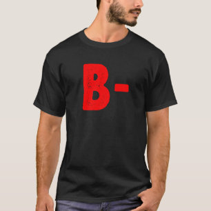 Camiseta Graduación de la enseñanza de la escuela Carta B L