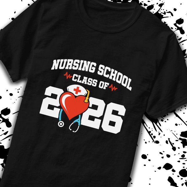 Camiseta Graduación de la Escuela de enfermería RN Clase de (Subido por el creador)